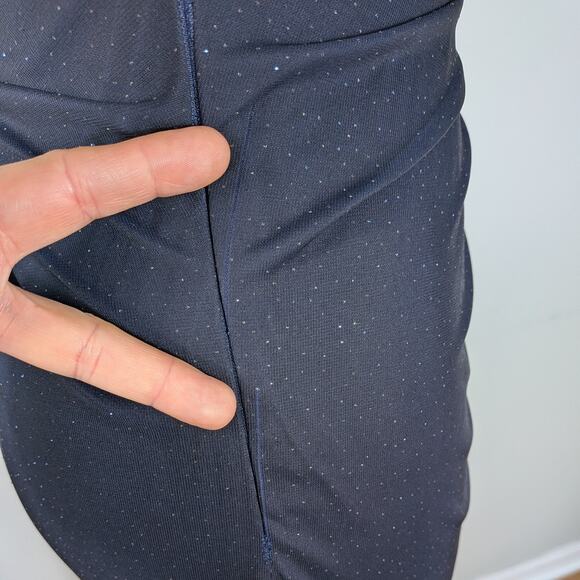 Vintage Betsy Adam Prom Dress Maxi Gown 10 Blue Ombre Y2K Ruffle Fairy 90S Glam - Picture 15 of 16